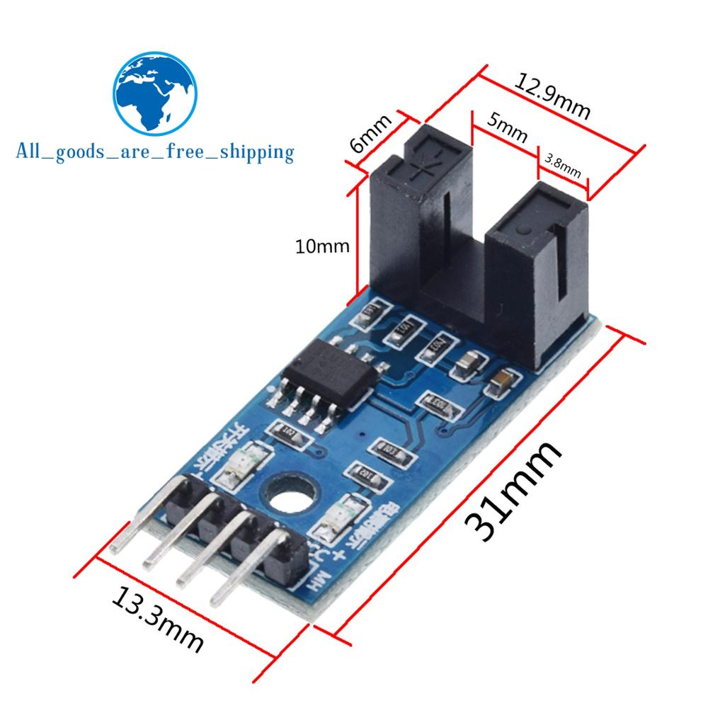 【happy one】TZT F249 PIN Infrared Speed Sensor Arduino/51/AVR/PIC 3.3V-5V High Quality. 