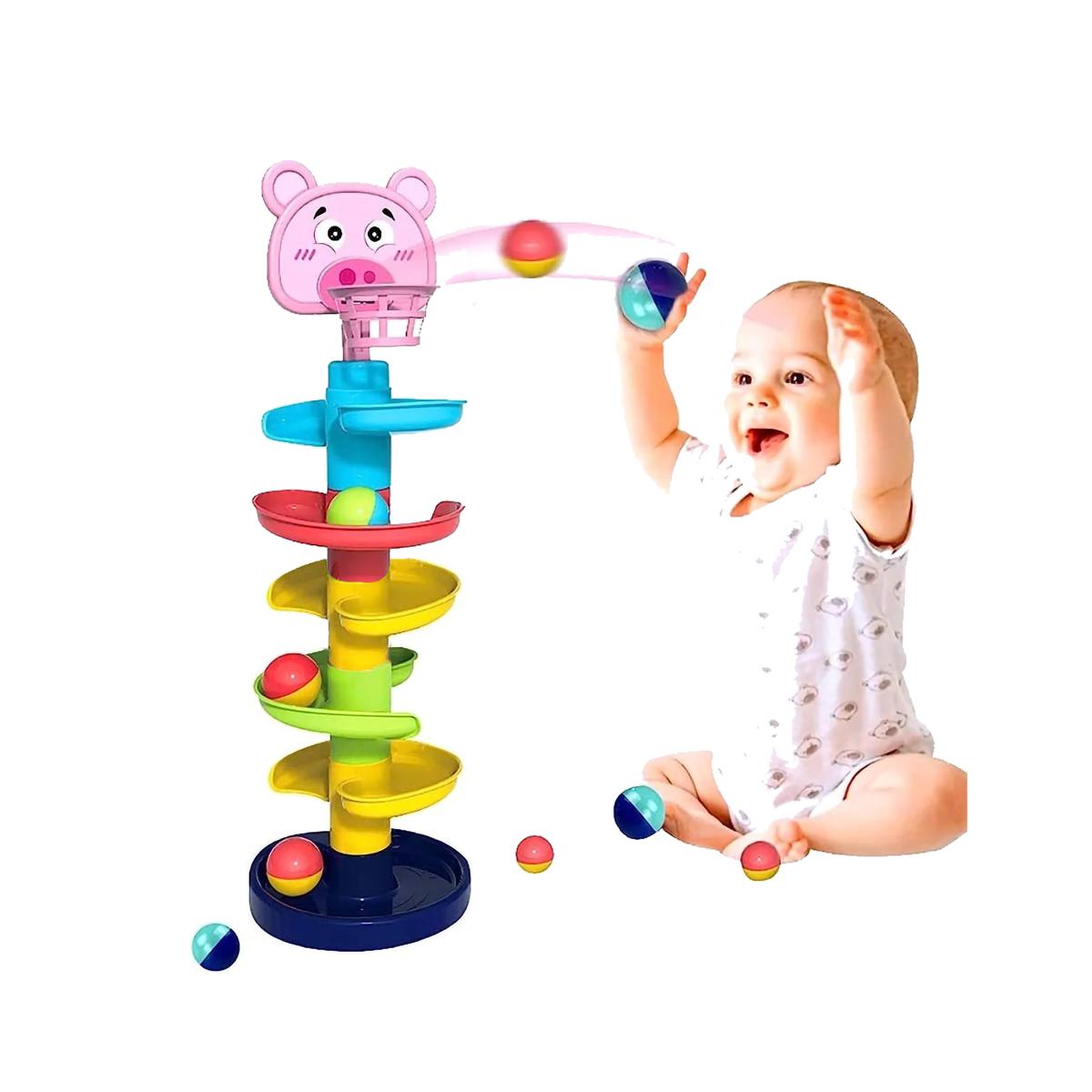 5 leyer brop bascket ball toy tor kids