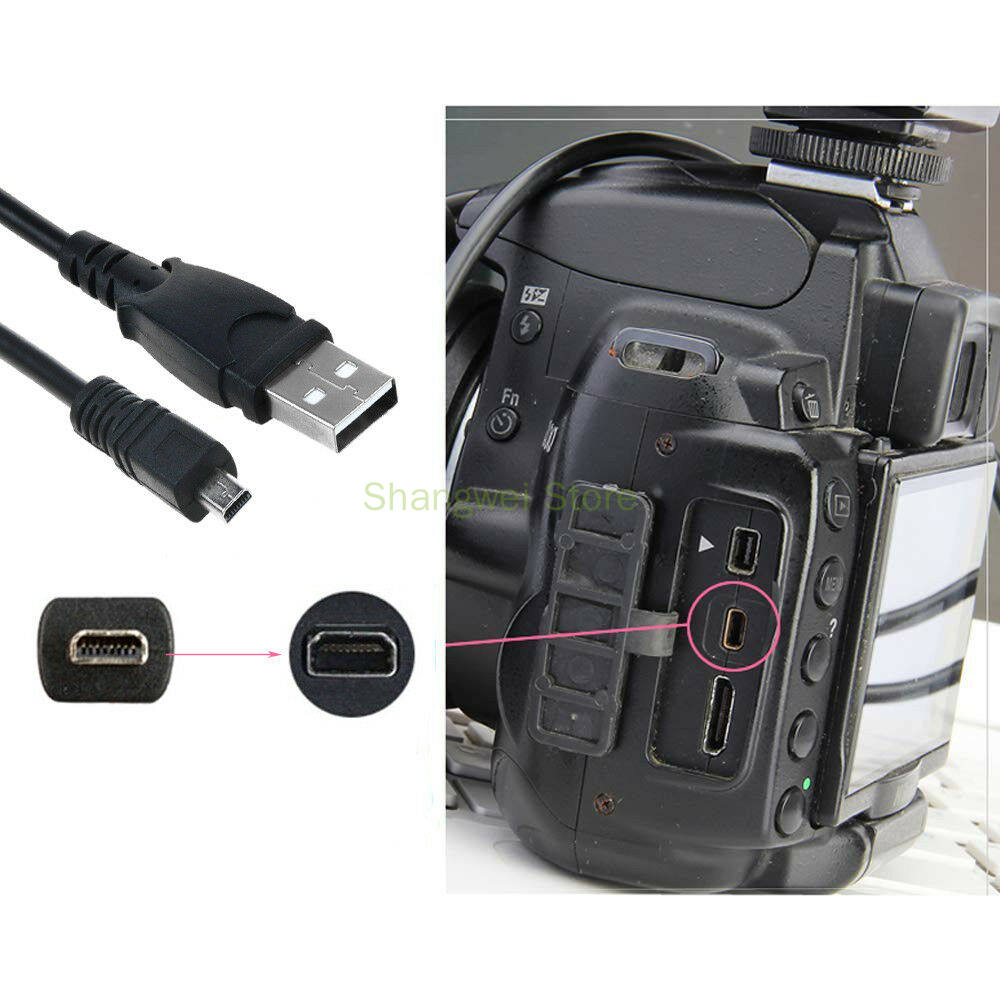 3.3ft USB Charger Data SYNC Cable Cord For Sanyo CAMERA Xacti VPC-T1496 p T1496e. 