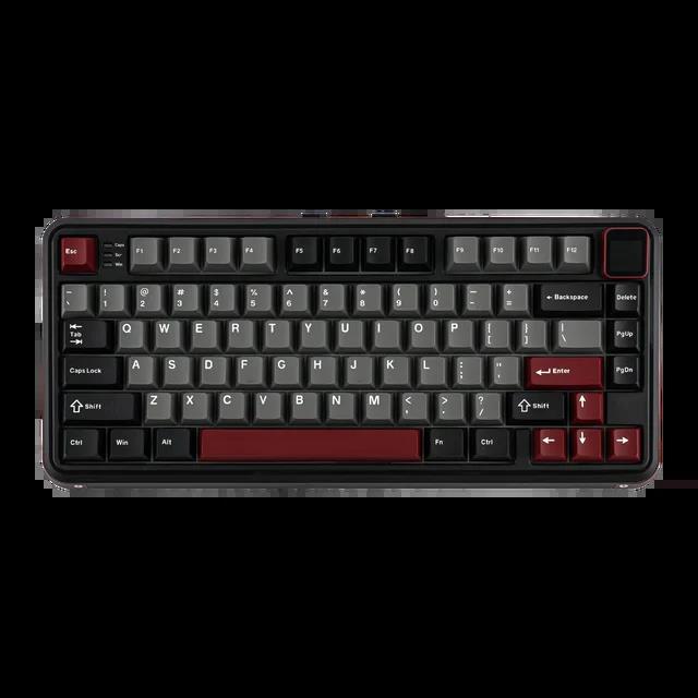 MechLands Vibe 75 75% Layout Gasket-mounted Wired/Bluetooth/2.4GHz Wireless Mechanical Keyboard with Interchangeable Screen. 