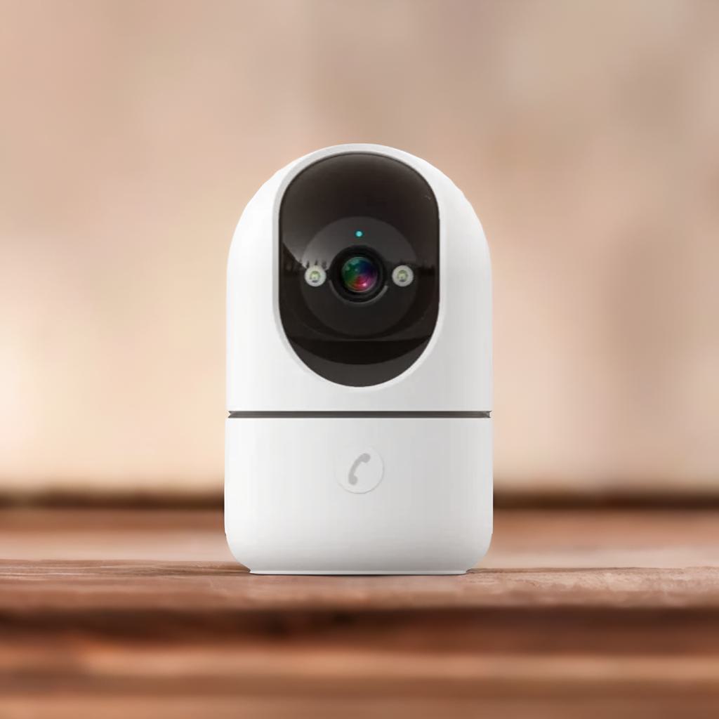 OKAM PRO P02T3 WIFI IP Camera 1080P HD Video 3MP Pan-Tilt 360 Degree Rotation Color Night Vision Two-Way Audio Motion Detection Smart Dual Light Built in Alarm. 