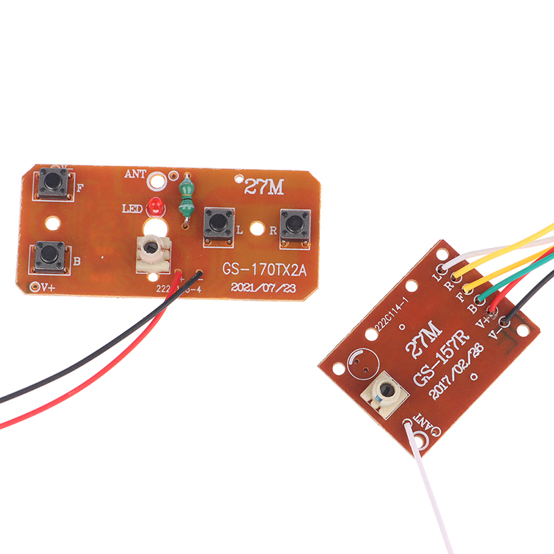 4CH RC Remote Control Circuit PCB Transmitter Receiver Board Car Accessories ZH. 