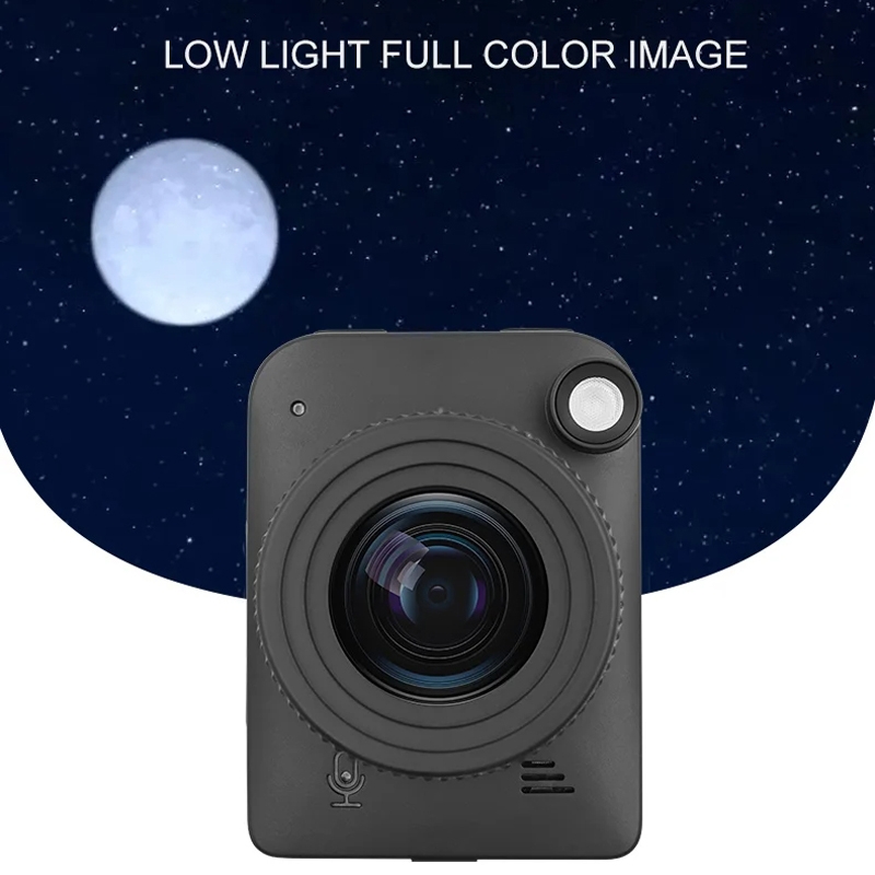 4K Time-Lapse Camera Microlight Full Color Night Vision Security Recording Construction Site Time-Lapse Camera. 