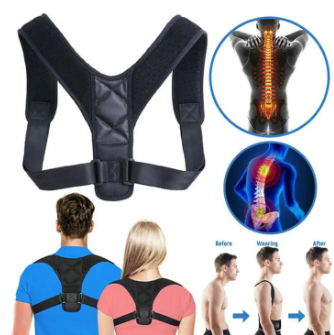 Fully Adjustable Magnetic Orthopedic Posture Corrector for Men