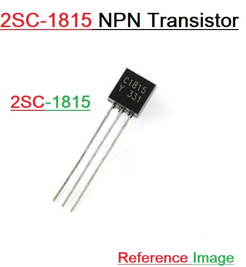 20Pcs- C1815 2SC1815 2S-C1815 2SC 1815 NPN Transistor 50V 0.15A TO-92 Inline Triode Transistor Small Signal Bipolar BJT Transistor 3 Pin Leads. 