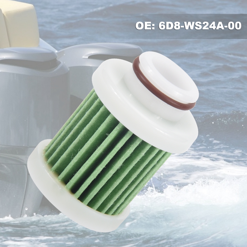 6D8-WS24A-00 Fuel Filter for Yamaha F40A F50 T50 F60 T60 F70 F90 F115 Marine Outboard Accessories. 