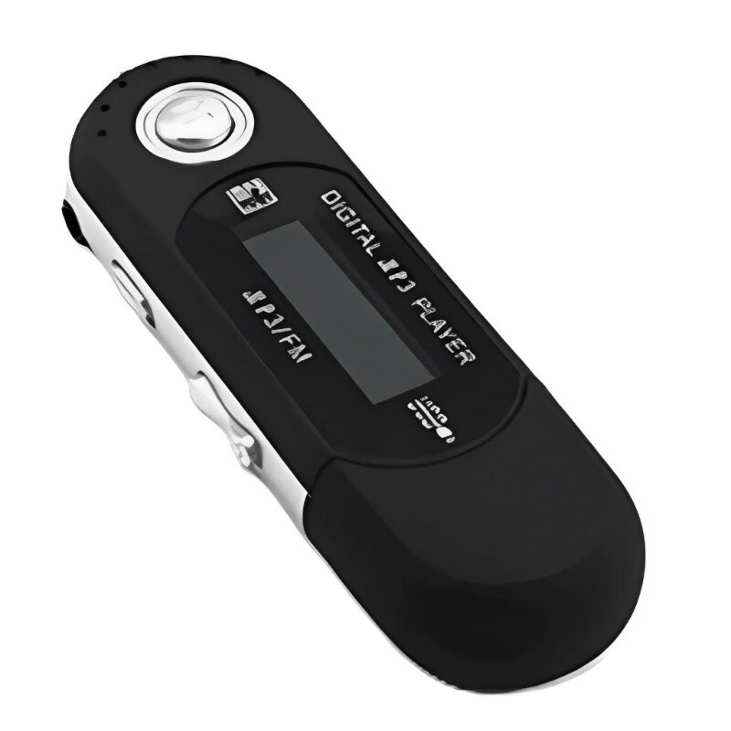 USB MP3 Player Portable Music Player Digital LCD Screen 4G Storage FM Radio Multifunction MP3 Music Player USB Stick K1KF. 