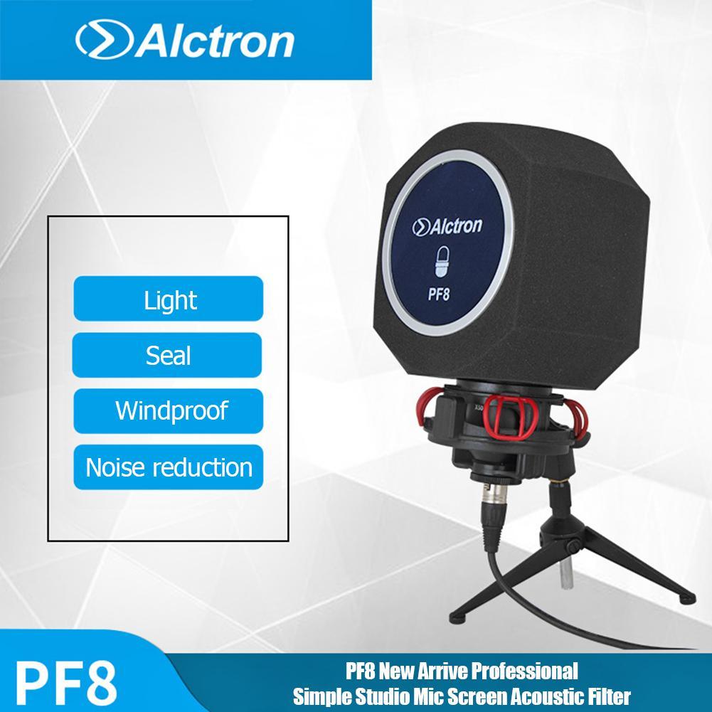 Alctron PF8 Studio Mic Screen Acoustic Filter Desktop Recording Wind Screen. 