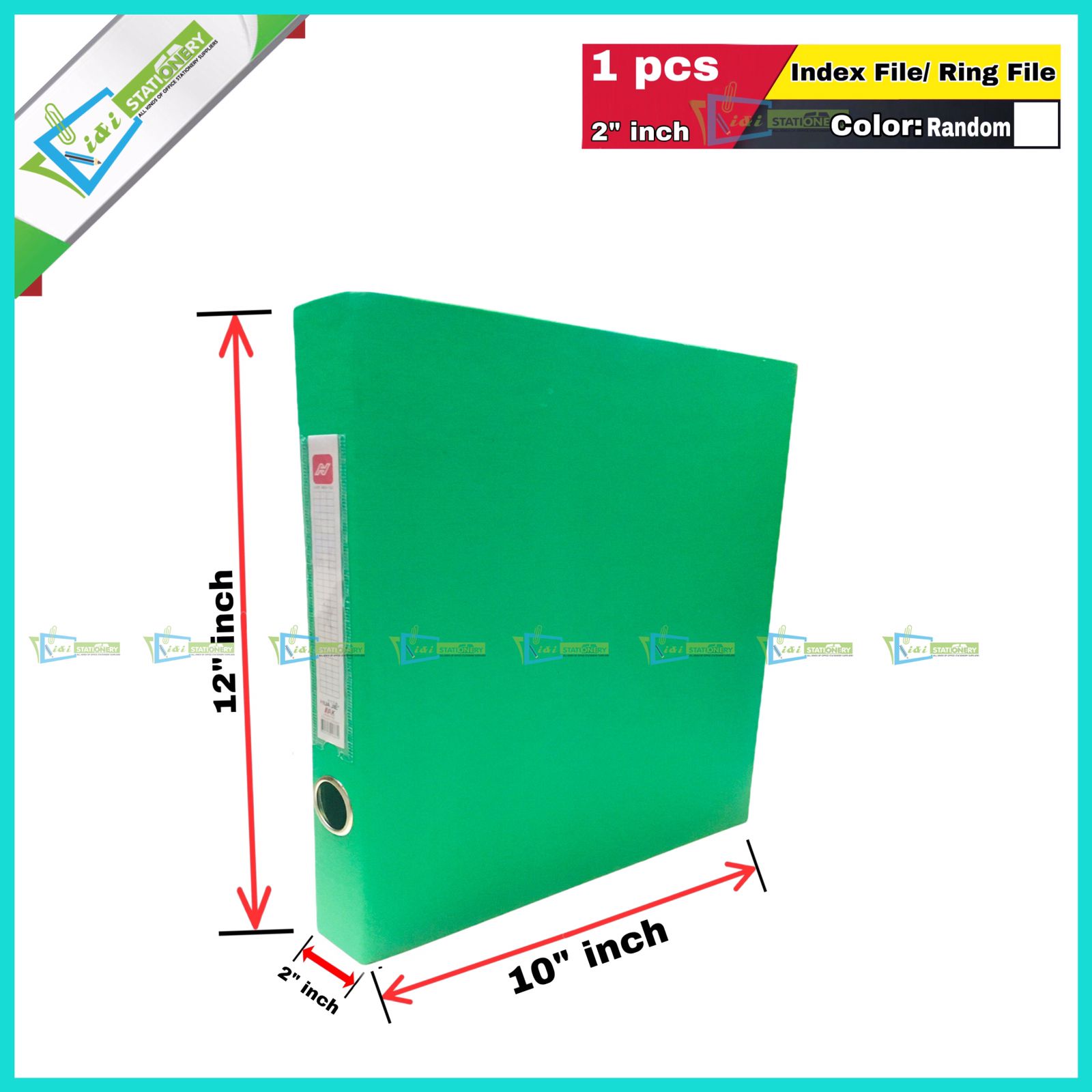 Index File / Ring File 2 inch Random Color 1 Pcs. 