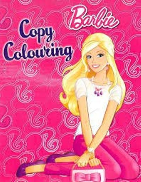 Barbie C o p y Colouring 918 -Fut Paperback