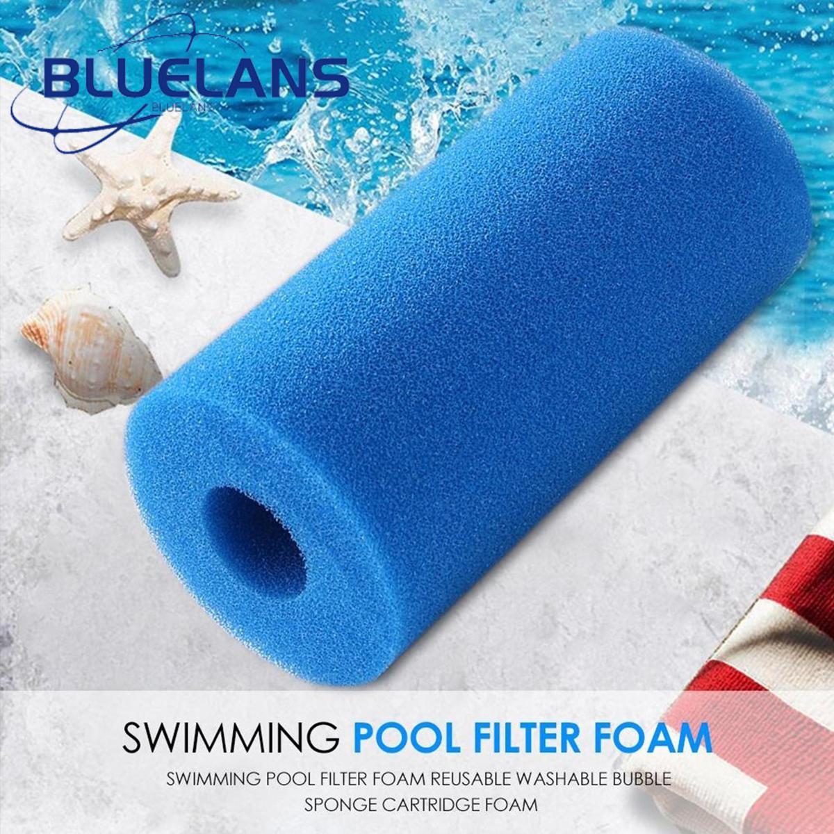 Reusable Pool Filter Sponge for Efficient Pool Maintenance High Density Foam Filter for Debris Leaves Hair Fur Washable Swimming Pool Filter