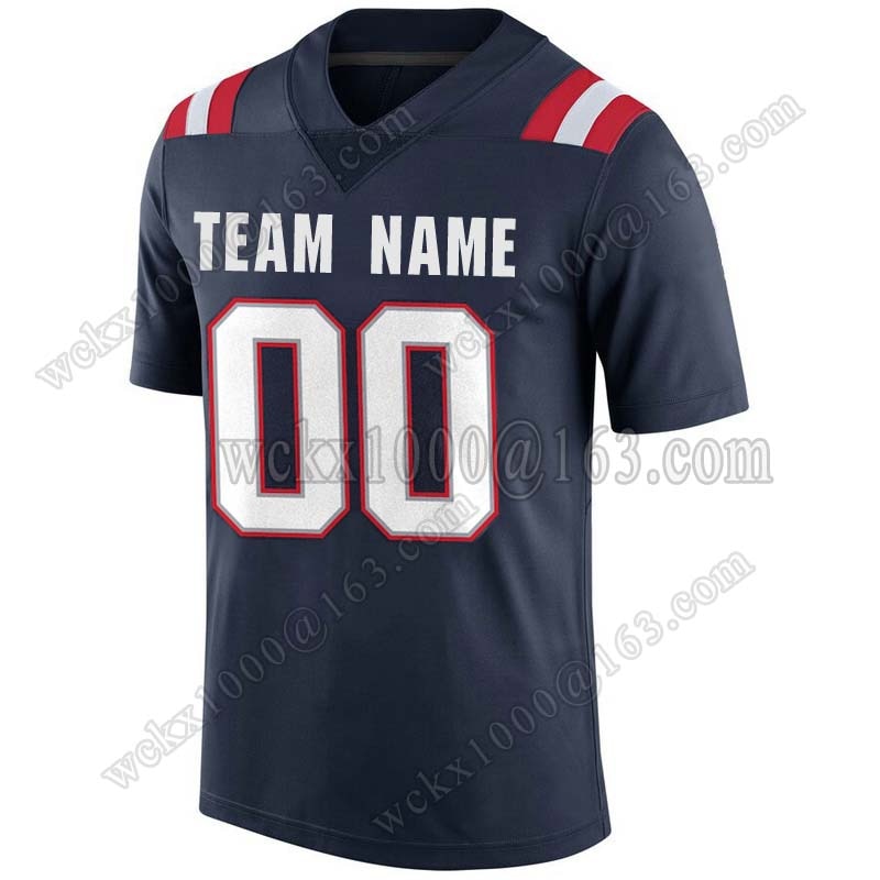 Custom Personalize Sewn On Name No.Mac Jones Matthew Judon Cole Strange Randy Moss Tom Brady Slater Bailey Zappe Stitch Jersey. 