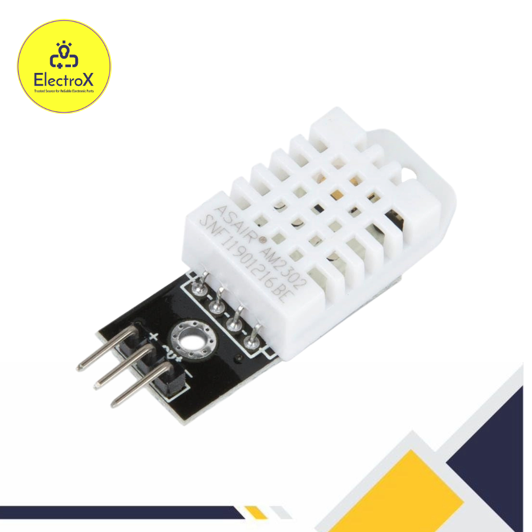 DHT22 Digital Temperature and Humidity Sensor Module with Cable for Arduino, Raspberry Pi, ESP32