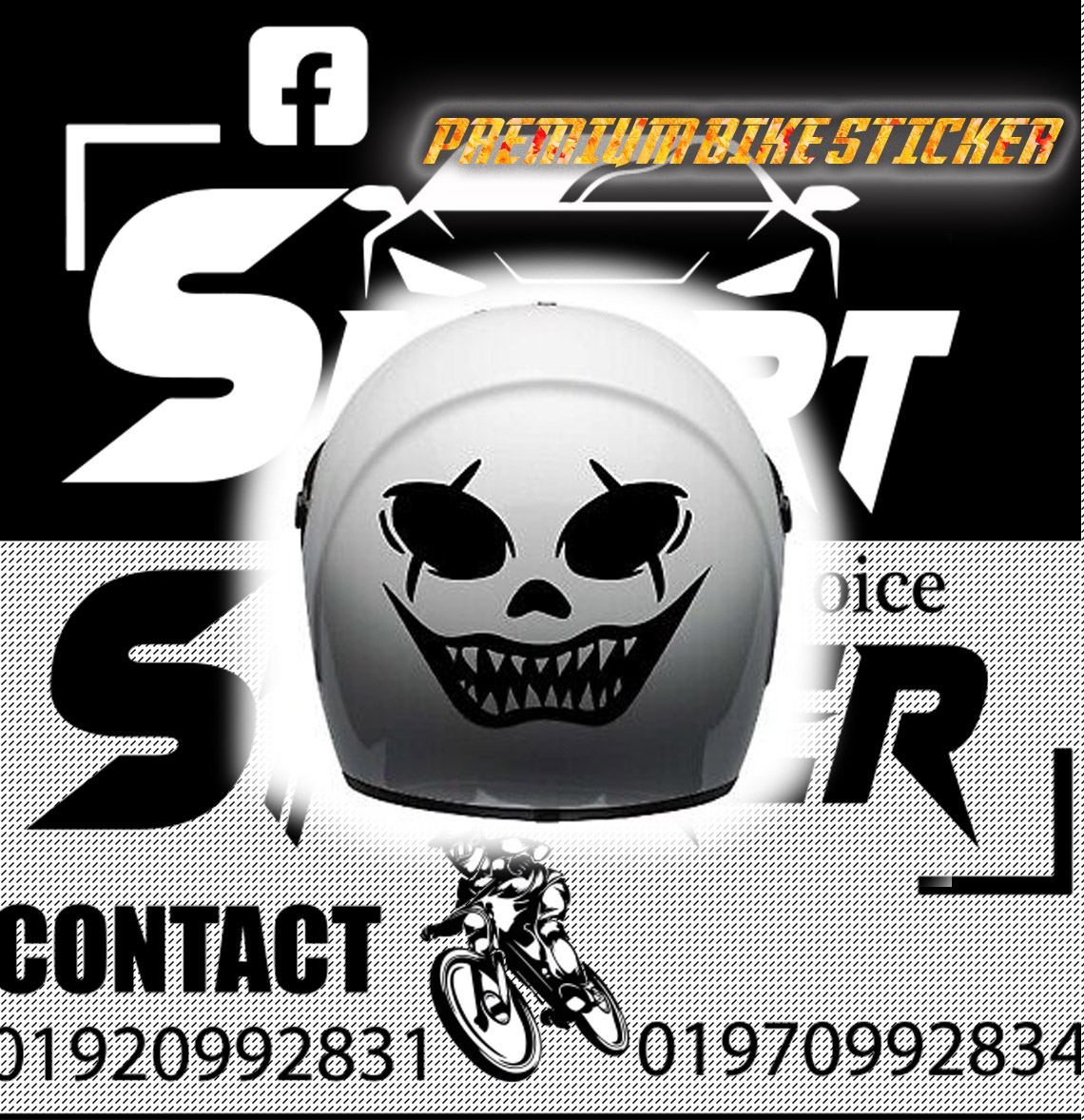 Helmet sticker 2 pcs available premium || best helmet sticker ||customize sticker. 