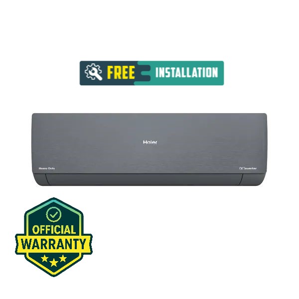 Haier Gravity AI Series 1.6 Ton Inverter AC HSU-19Gravity(INV)(Pro)(X6) | WiFi | UVC | Official