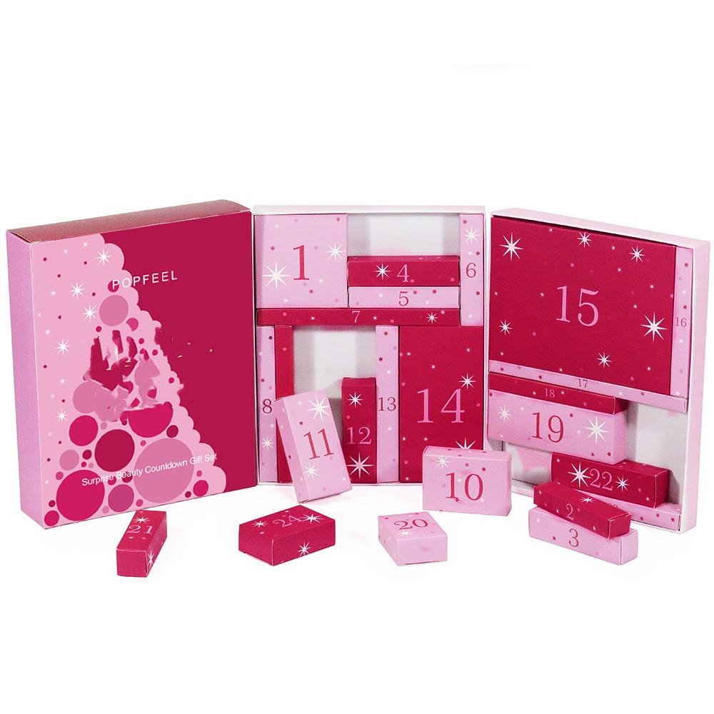 Cosmetic Brush Makeup Advent Calendar 2024 Good Quality Lipstick Powder Blusher Beauty Advent Calendar 2024 Eye Shadow 24. 