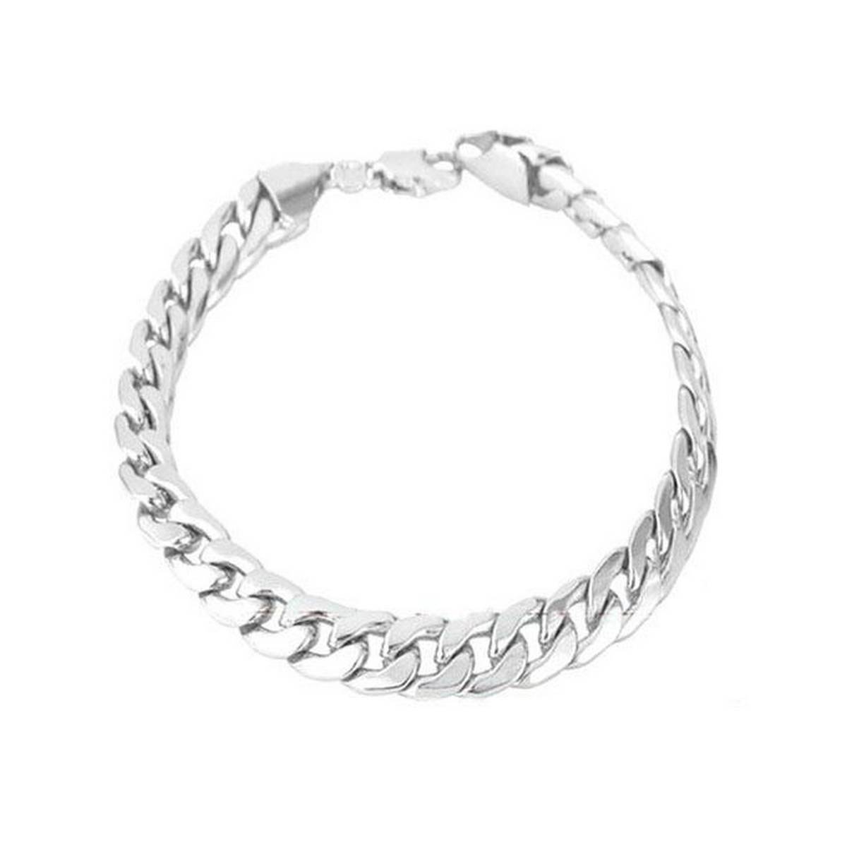 Silver Metal Bracelet For Men