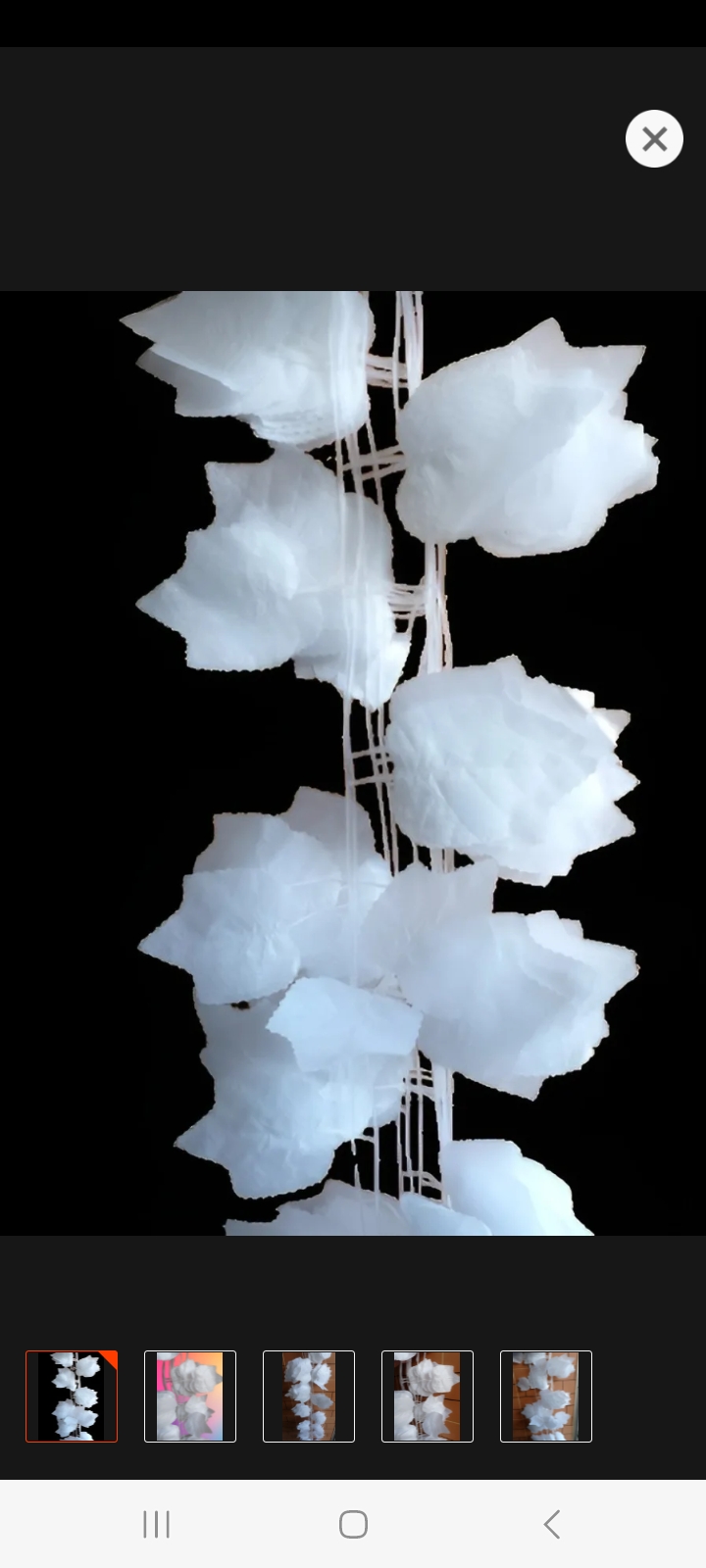 Artificial Hanging Vines Plant - 7 feet - artificial flower. 