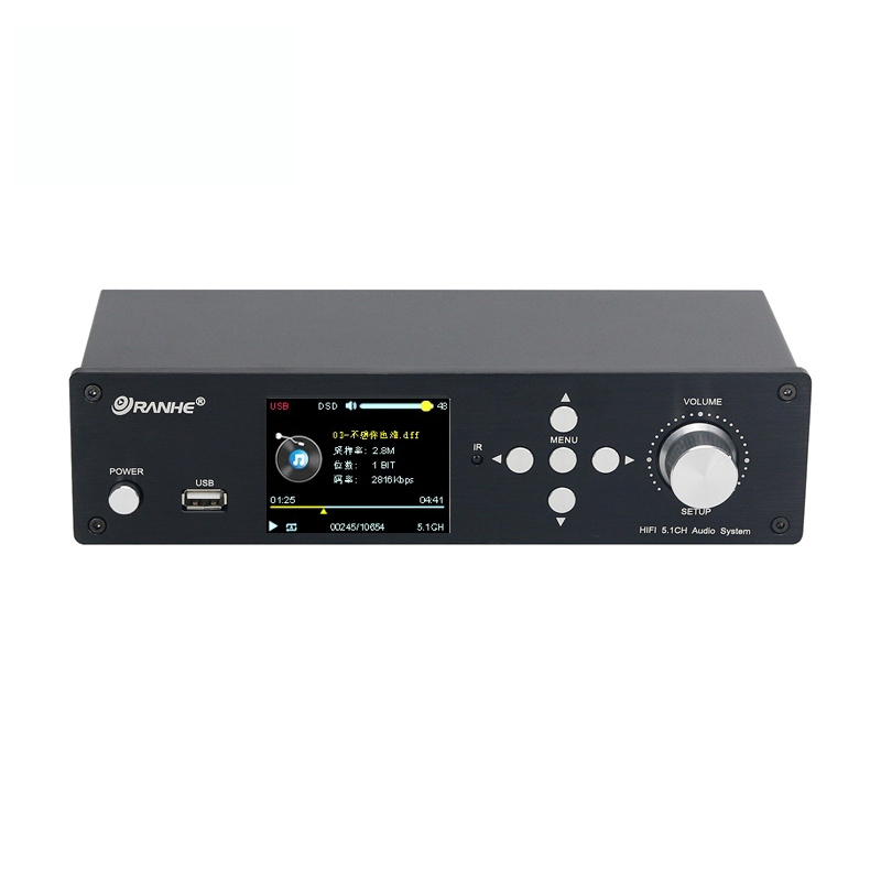 DTS Dolby Digital 5.1 Decoder Digital to Analog Audio Converter HDMI2.0 Switch SPDIF Coaxial Bluetooth5.0 ARC PC-USB Drive Input. 