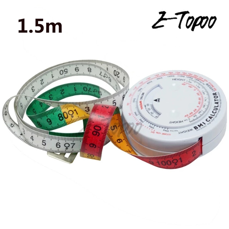 sale!  Body fat Caliper PLICOMETRO (skin fold caliper)  with slim guide manual BMI calculator (BMI body measure tape)-BMI tape. 