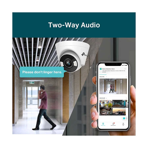 TP-Link VIGI C440 V2 (2.8mm) (4.0MP) Full-Color Turret Dome IP Camera. 