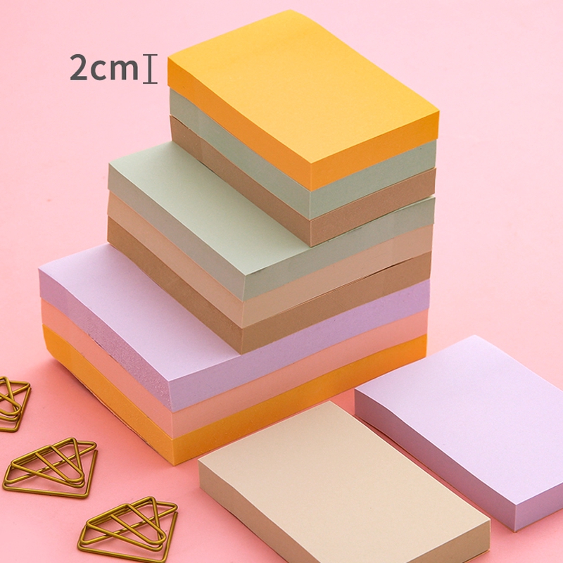 M&G 100 Sheets Sticky Note Pad Korean Notepad Sticky Notes Tearable Message Book Notepad