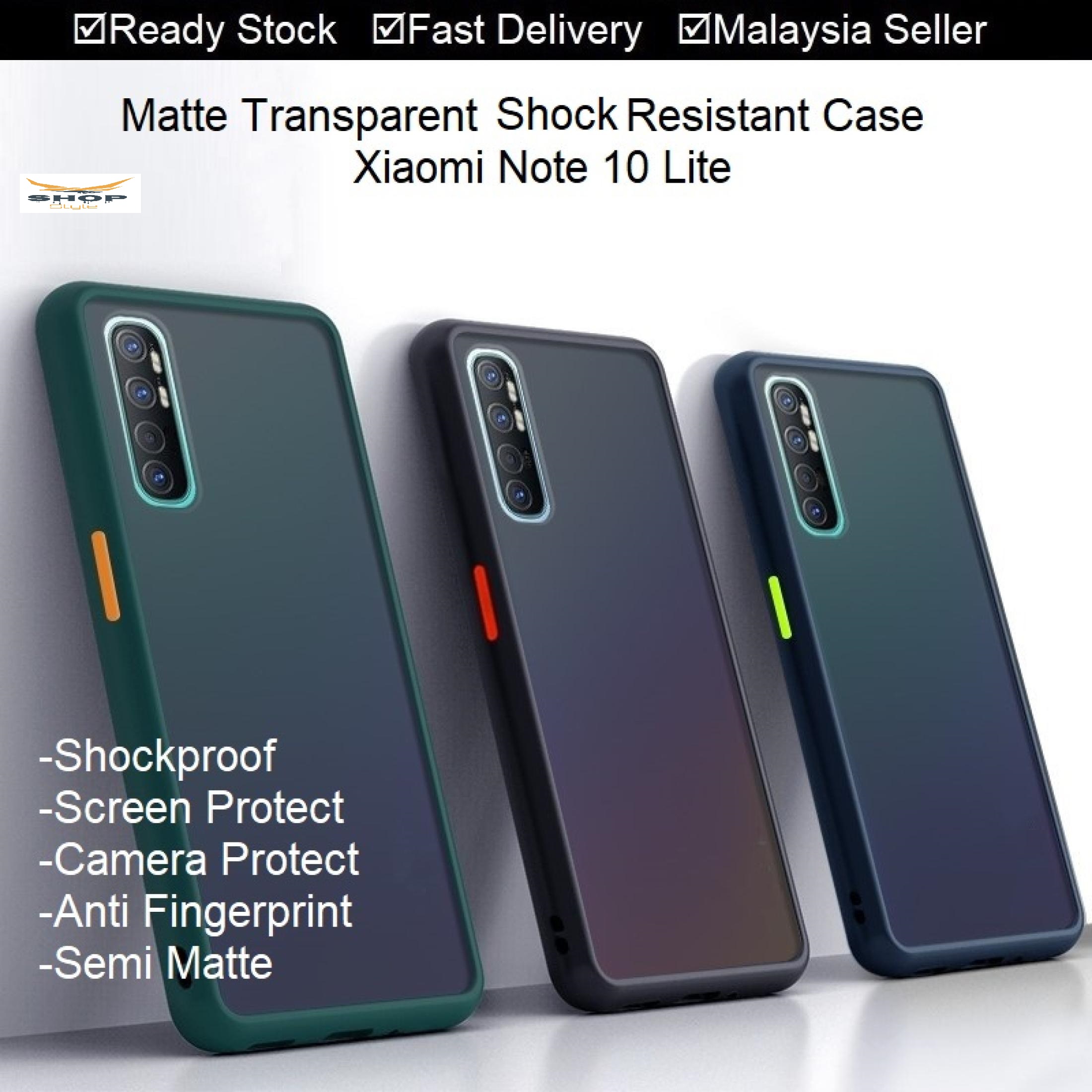 FOr Xiaomi Mi Note 10 Lite - ( Premium Quality ) 360 Full Cover TPU Shockproof Bumper Phone Case Back Cover