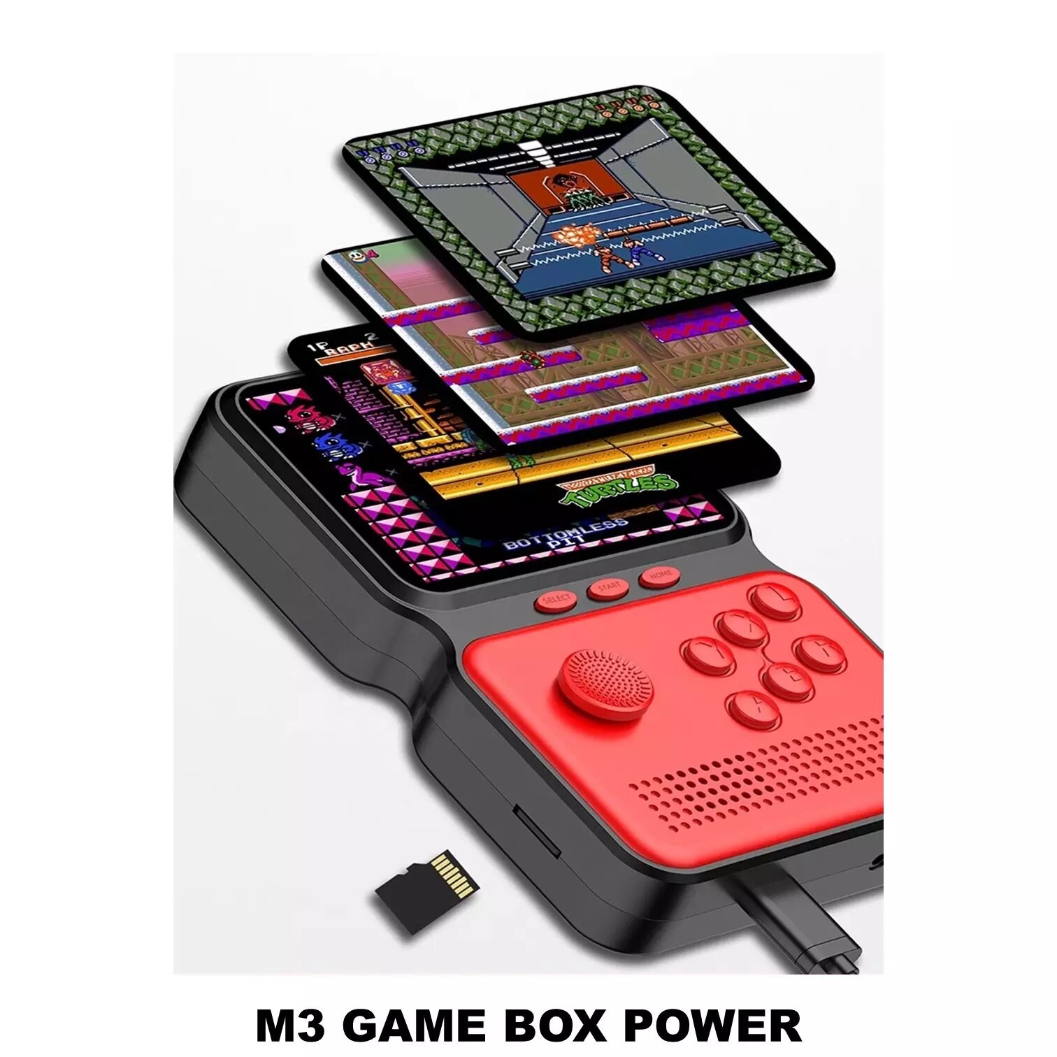 (BSHOP BD) Sup Hand Game Box 400 In 1 Games/900 in 1 M3. 