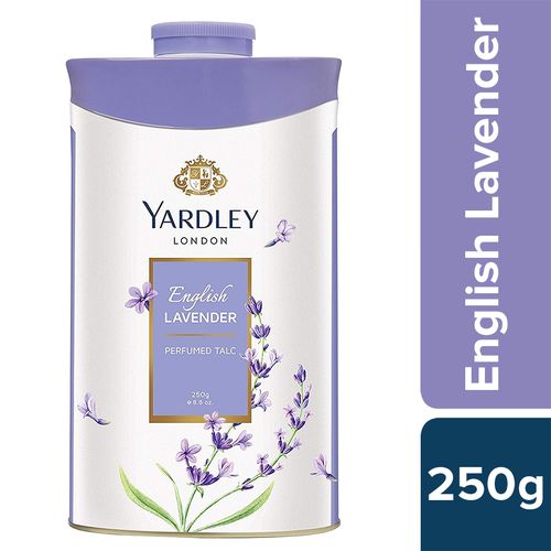Yardley London English Lavender Perfumed Talc, 250 g - VR DELIVER