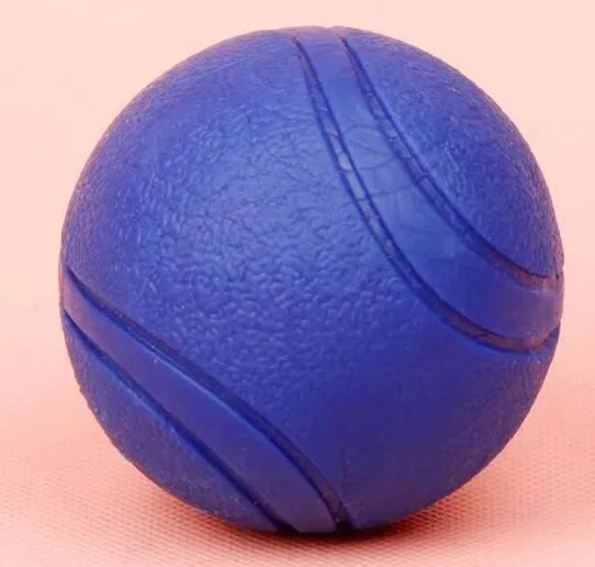 【3C VictoryEagle】Dog Ball 100% Non-Toxic Chew Natural Baseball-Sized Bouncy Dog for Aggressive Chewers and Large Dogs