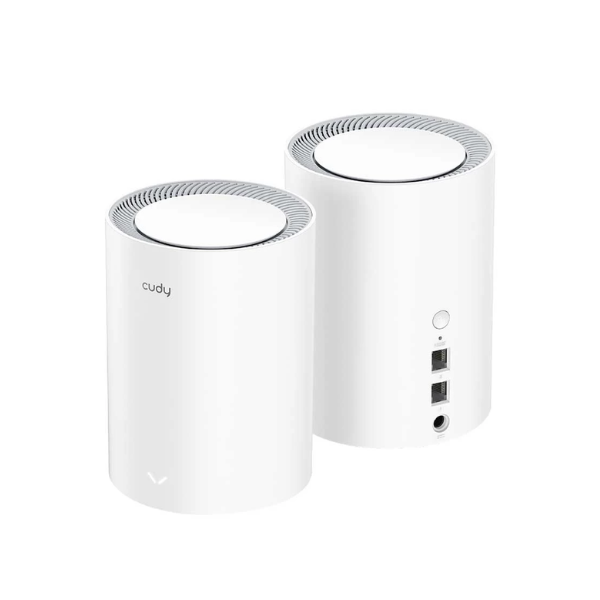 Cudy M1800 AX1800 2 Pack Whole Home Mesh WiFi Router. 
