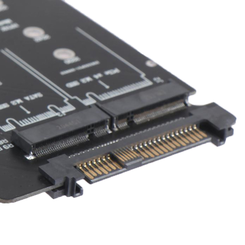 SATA M.2 SSD to SAS and NVMe M.2 NGFF SSD to SFF-8639 Adapter Converter. 