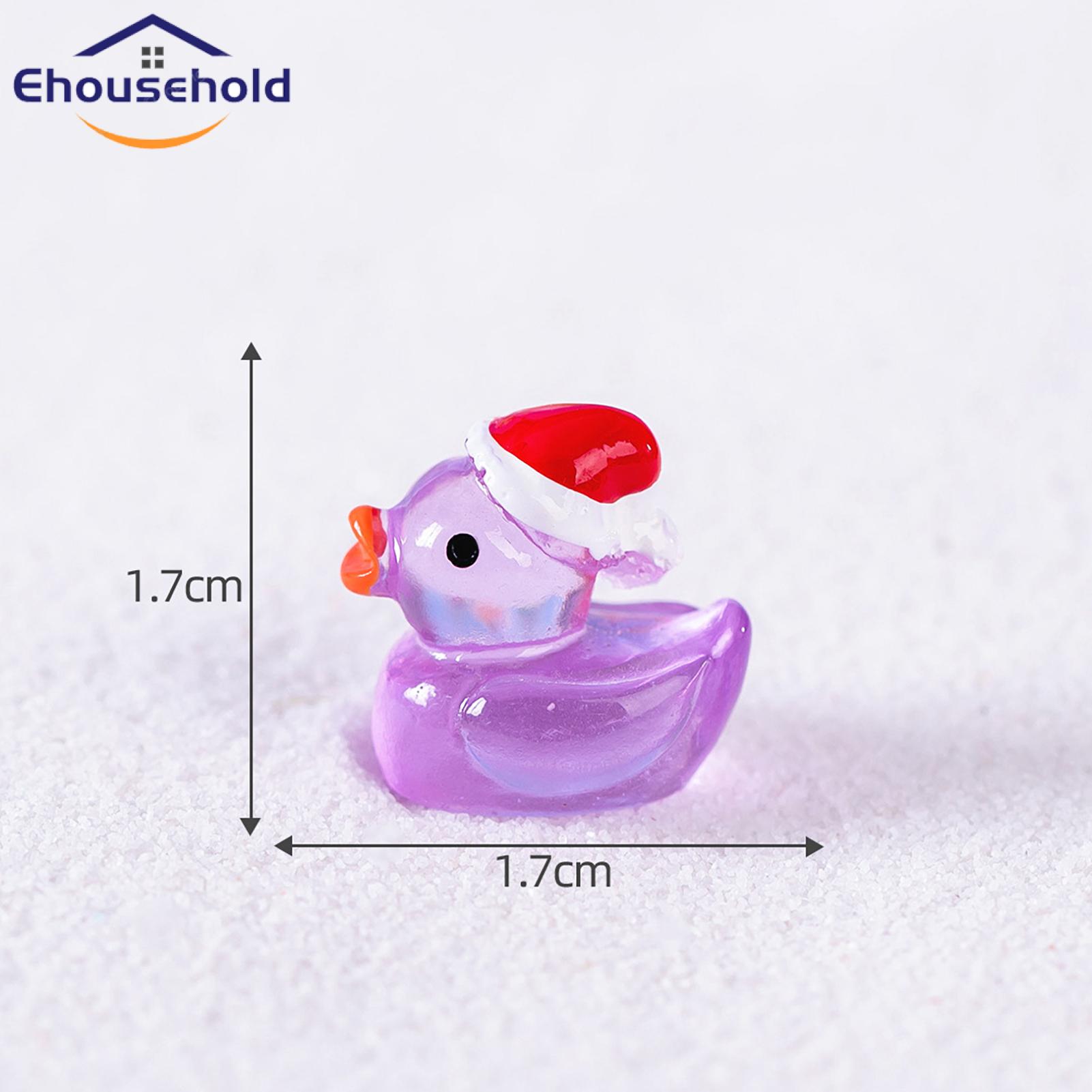 Holiday Home Decor Ducks Adorable Glow in t Dark Duck Christ Ornamentni Resin Lacape Creation for X Decor Soutast Asian Buyers' Favorite Christ Duck Ornaments. 
