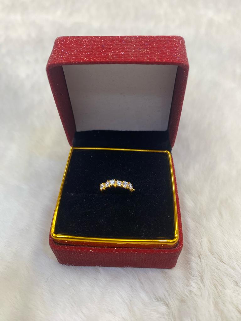 Understated -Premium Quality - SJ54 Diamond Cut Zirconia Stone Regular Usable Nose pin Nakful With Gift Box- Progressively Better. 