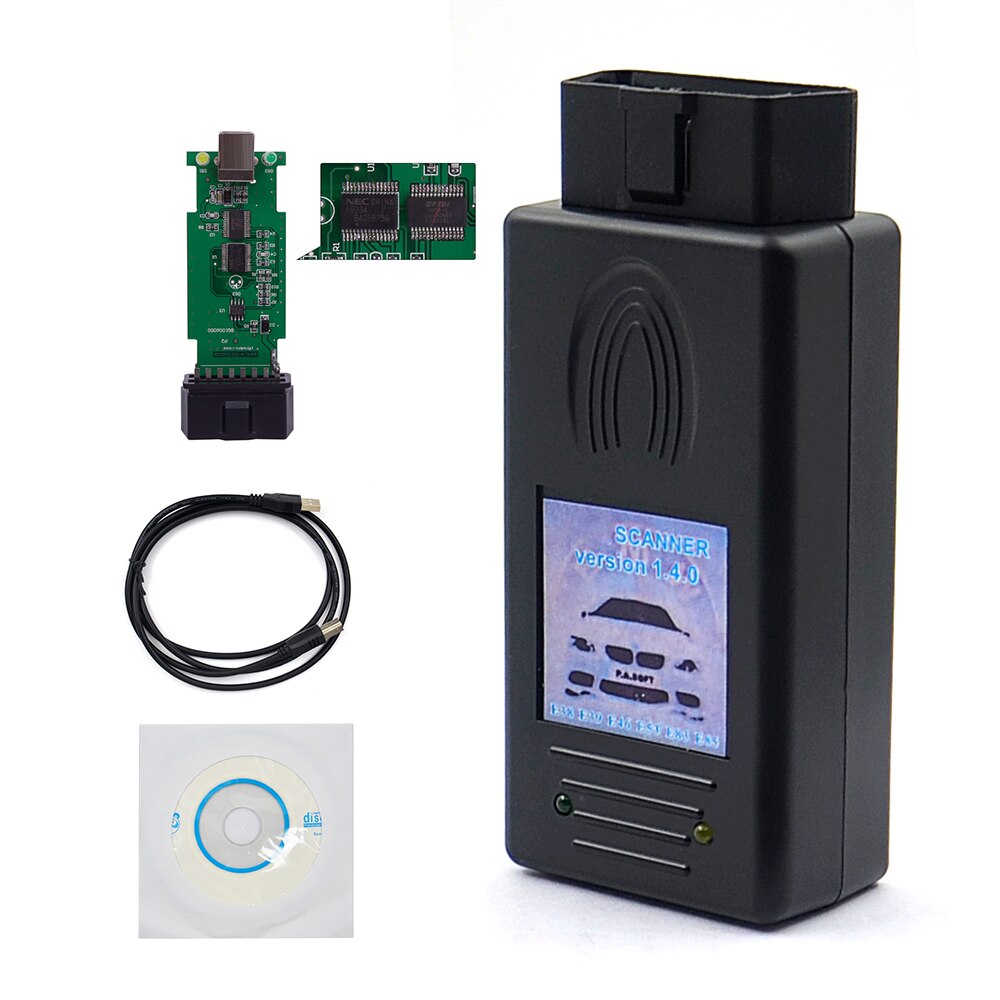 2019  Auto scanner 1.4 for bmw code reader with obd2 interface 1.4.0 version Auto diagnostic tool. 