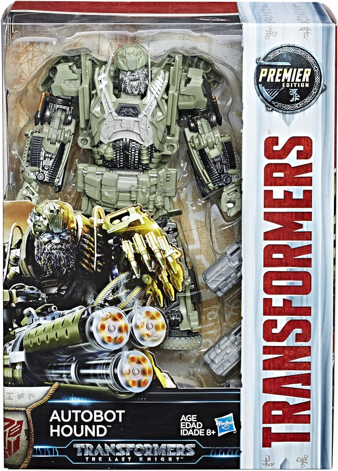 Hasbro Transformers - The Last Knight Premier Edition Voyager Class Autobot Hound. 