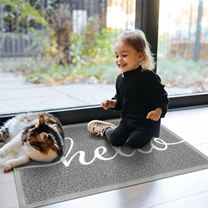 Upgraded Door Mat Durable Floor Mat Non-Slip Rug Ultra Absorb Mud Easy Clean Front Doormat. 