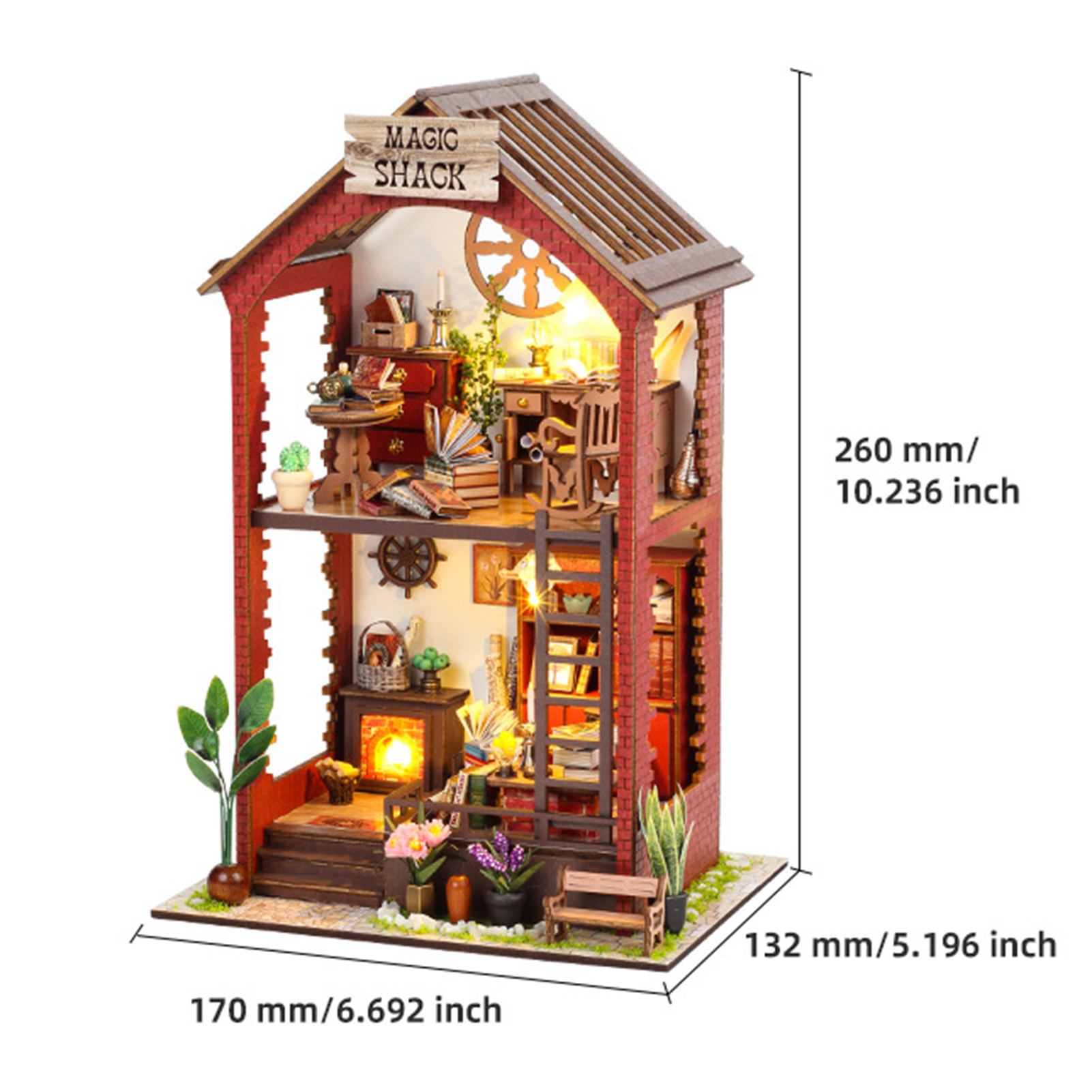 Diy Mini Dollhouse Set Beginner-friendly Dollhouse Kit. 
