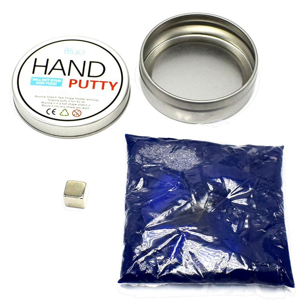 【happy one】Hand Modeling Clay Putty Slime Play Dough Magnetic Plasticine Children Kids Polymer Clay Toys. 