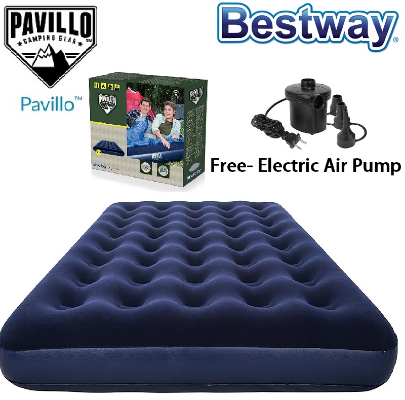 Bestway Pavillo Flocked Double Air Bed ubicaciondepersonas.cdmx.gob.mx