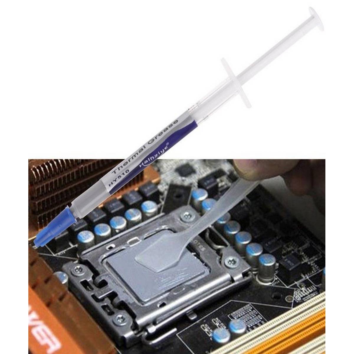 Pack of 5 Hm 510 Thermal Grease Heatsink Compound for CPU GPU LED Electronic Component Heat Transfer 5 pcs. 