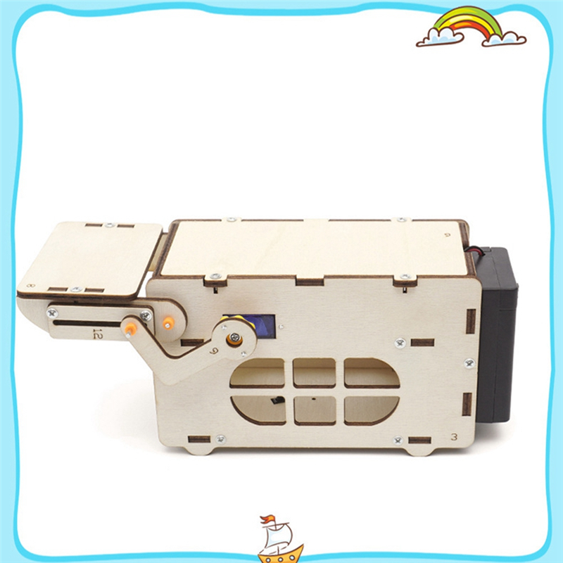 Intelligent Sensor Mouse Trap STEM Kits DIY Science Experimental Tool Kit Learning Educational Supplies for Kids :22x7x9cm. 