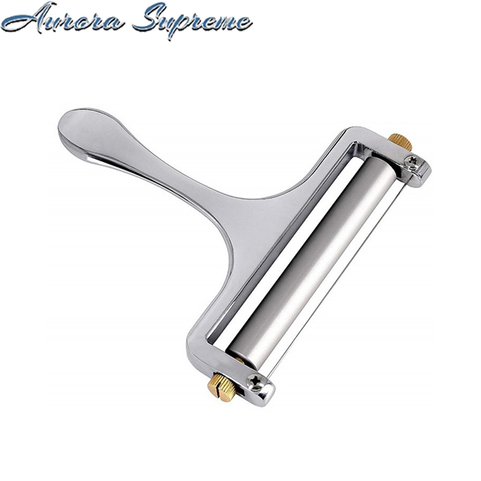 Cut cddar, brie, pepper jk, mozzarella or er like provolone with this block cese slicer.. 