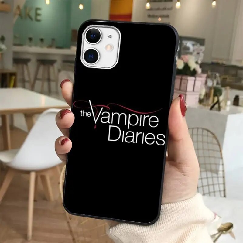 Always and Forever The Vampire Diaries Phone Case for iphone 13 8 7 6 6S Plus X 5S SE 2020 XR 11 12 mini pro XS MAX. 