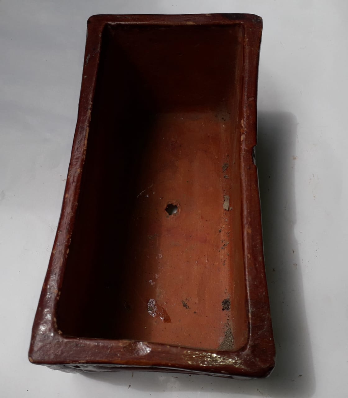 নকশী ডিজাইনে পোড়া মাটির ফুলের টব. 