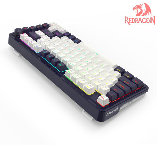 Redragon UCAL K673 PRO 75% 81 Key RGB Mechanical Gaming Keyboard. 