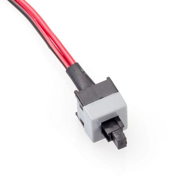 2 Pin SW PC Power Cable on/off Push Button ATX Computer Switch Wire. 