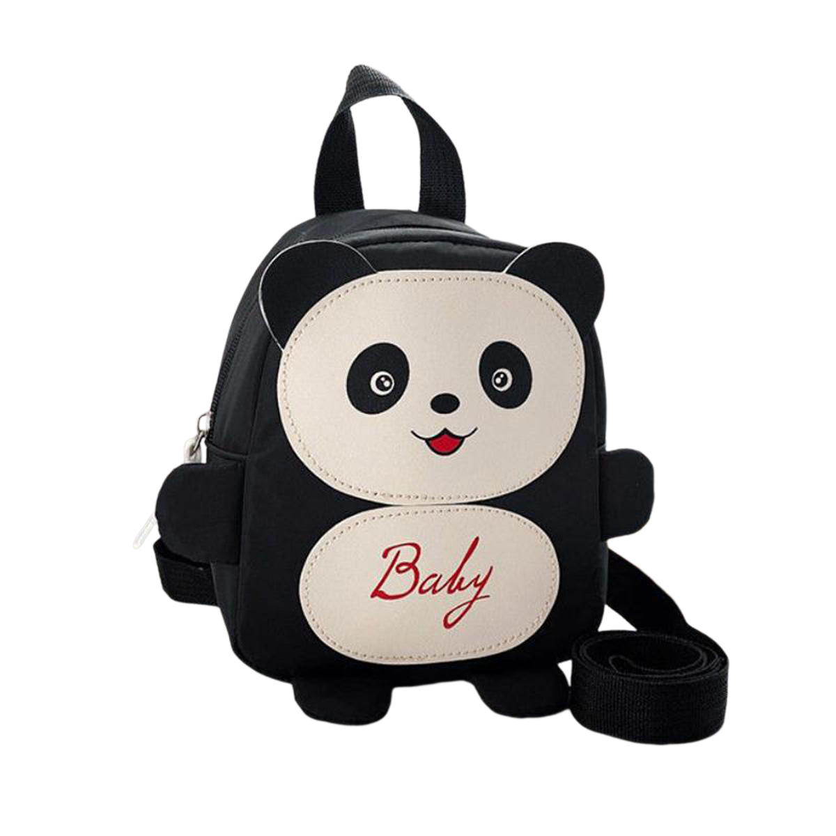 Nylon Animal Children Backpacks Kids Preschool Bags 10 inch Length Cartoon Panda Book Bags for Baby Girl Boy Anti Lost Backpack for Kids. 
