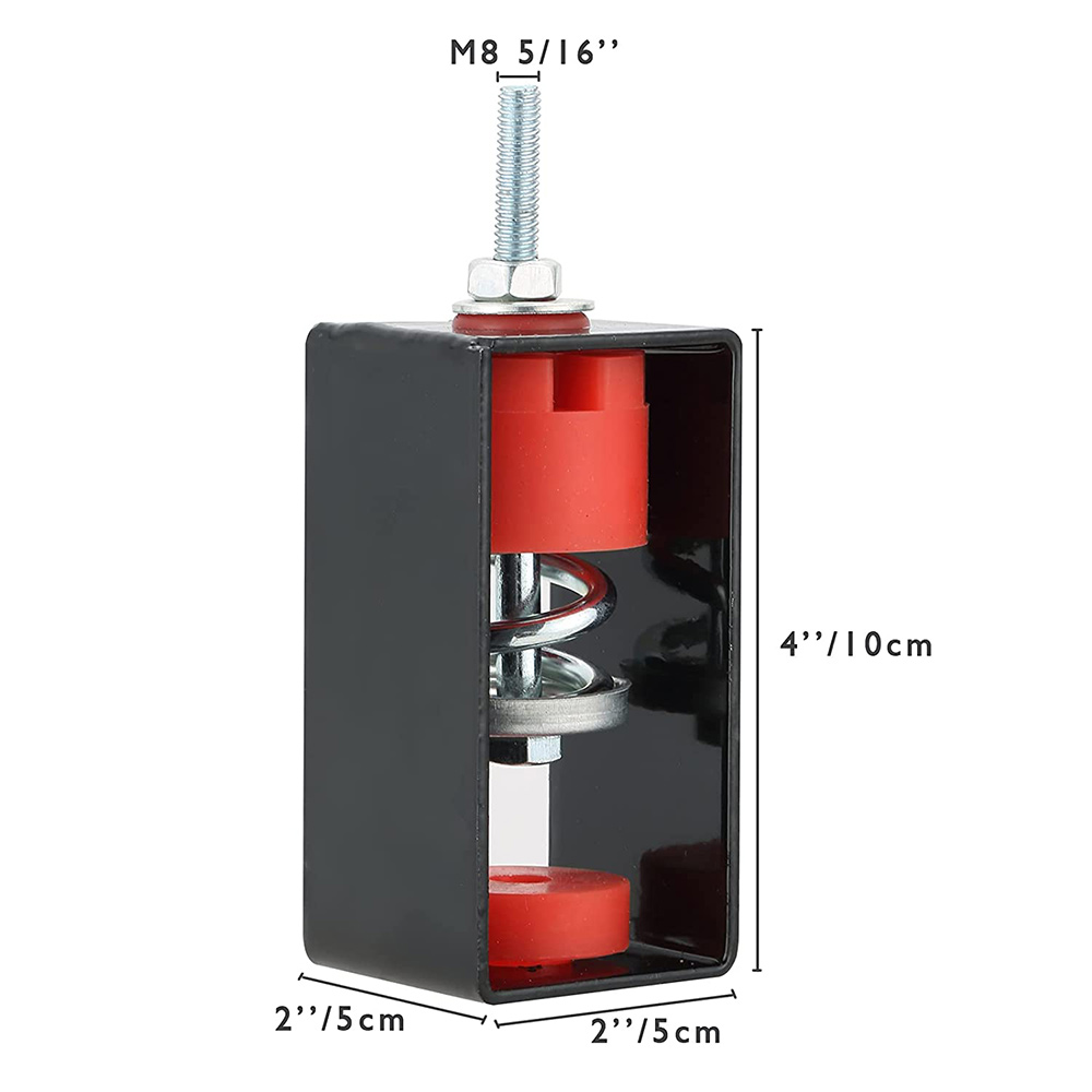 4Pack Ceiling Spring Vibration Isolator for Soundproof and Shockproof. 