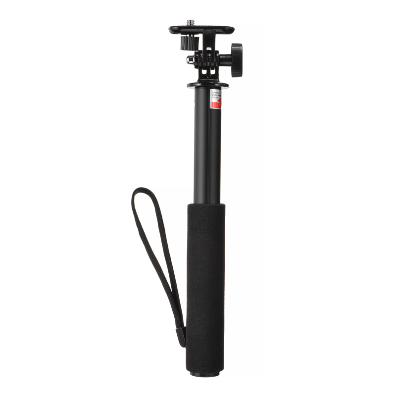 1PC Sports Camera Extendable Pole Selfie Stick Self-timer Lever Aluminum Alloy Monopod For GoPro Hero Action. 
